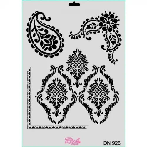 Mey İthalat® Rich Dantel Seri DN-926 Stencil 35x25 cm