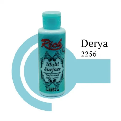 Mey İthalat® Rich Multi Surface 2256 Derya Akrilik Boya 130 cc