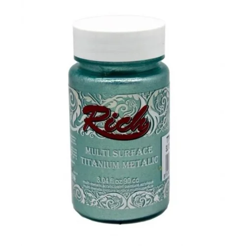 Mey İthalat® Rich Multi Surface Titanium 2550 Su Yeşili Metalik 90 cc