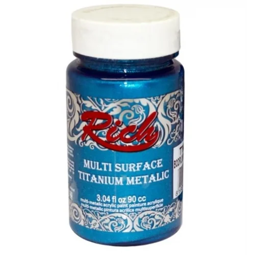Mey İthalat® Rich Multi Surface Titanium 2566 Bodrum Mavi Metalik 90 cc