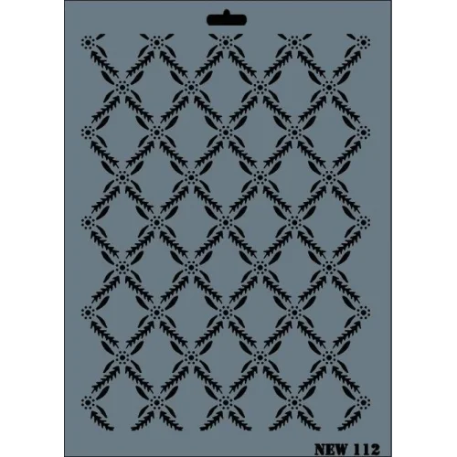 Mey İthalat® Rich New Seri N-112 Stencil 35x25 cm