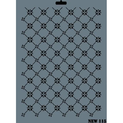 Mey İthalat® Rich New Seri N-115 Stencil 35x25 cm