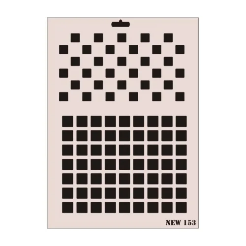 Mey İthalat® Rich New Seri N-153 Stencil 35x25 cm