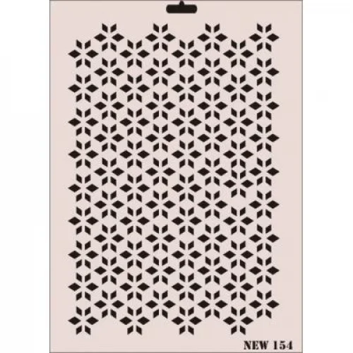 Mey İthalat® Rich New Seri N-154 Stencil 35x25 cm