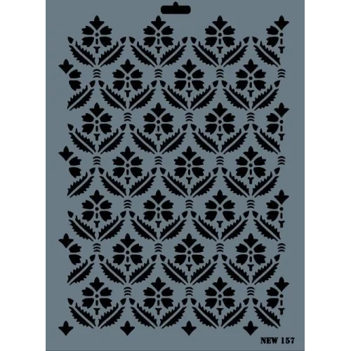 Mey İthalat® Rich New Seri N-157 Stencil 35x25 cm