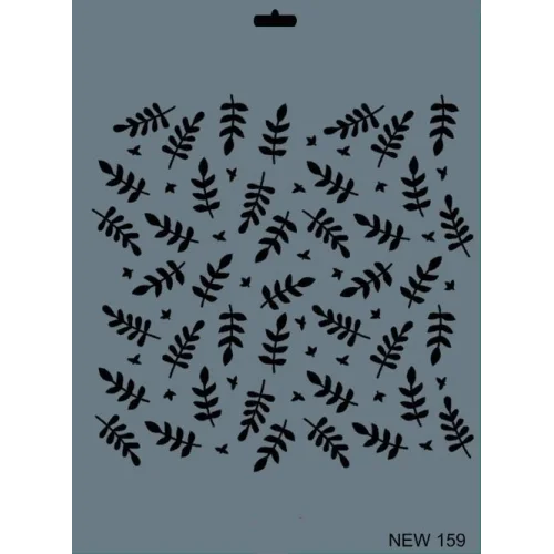 Mey İthalat® Rich New Seri N-159 Stencil 35x25 cm
