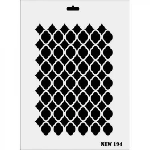 Mey İthalat® Rich New Seri N-194 Stencil 35x25 cm