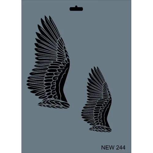 Mey İthalat® Rich New Seri N-244 Stencil 35x25 cm