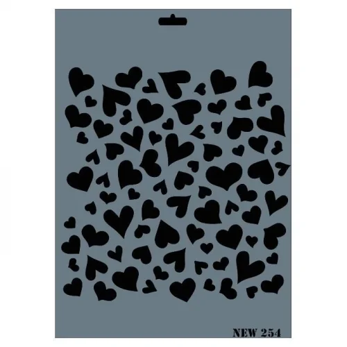 Mey İthalat® Rich New Seri N-254 Stencil 35x25 cm