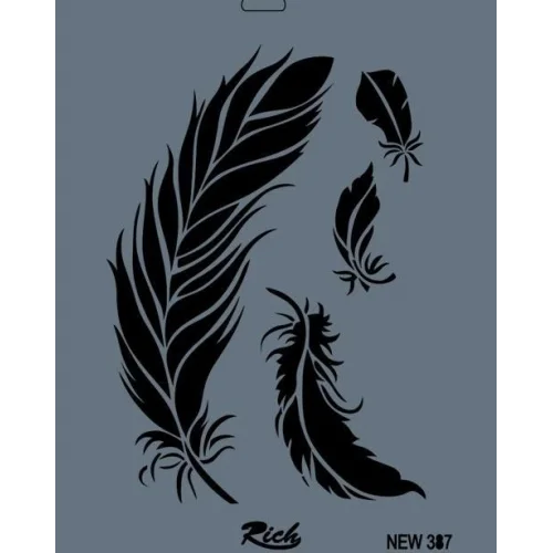 Mey İthalat® Rich New Seri N-387 Stencil 35x25 cm