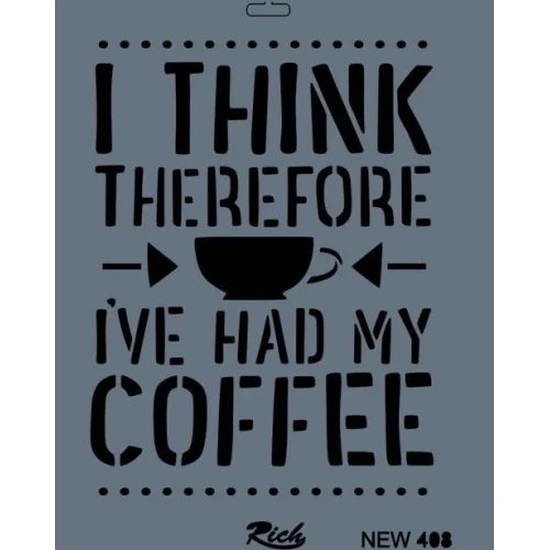 Mey İthalat® Rich New Seri N-408 Stencil 35x25 cm