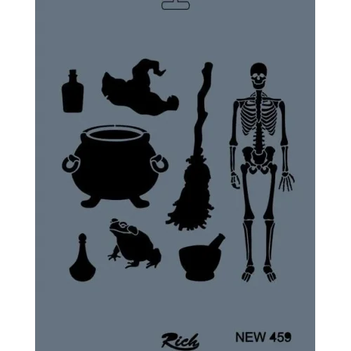 Mey İthalat® Rich New Seri N-459 Stencil 35x25 cm