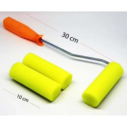 Mey İthalat® Rich Sarı Sünger Rulo Seti  10 cm