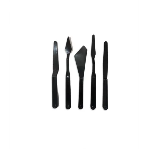 Mey İthalat® Rich Siyah Spatula Seti 5 Parça