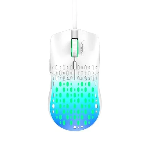 S11 Pro 3600DPI RGB Optik Gaming Mouse Mavi