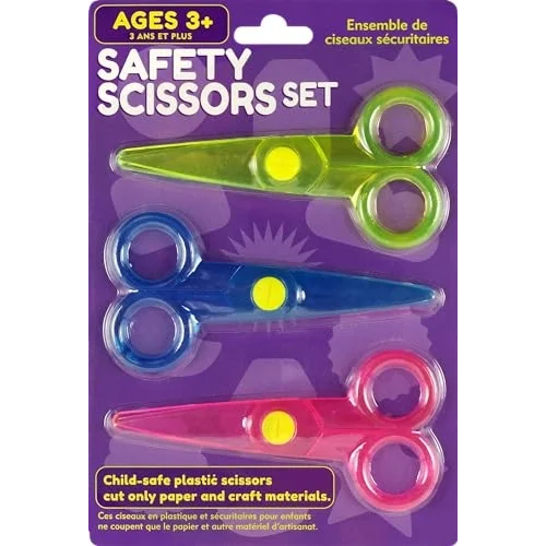 Safety Scissors Set (3 pack)