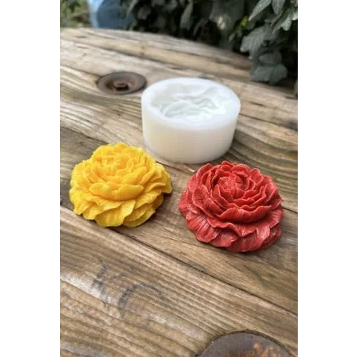 Şakayık Mum Kalıbı (Silikon)