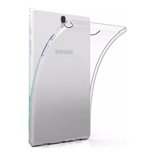 Samsung Galaxy Tab E 9.6 T560 T563 T565 ile uyumlu Kılıf Tablet Hibrit Silikon Case Şeffaf
