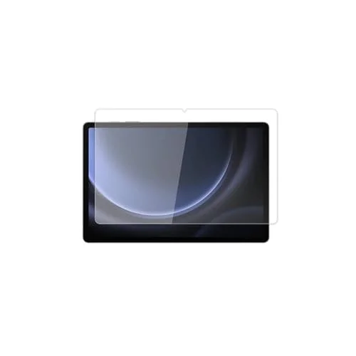 Samsung Galaxy Tab S9 FE ile uyumlu Tablet Temperli Cam Ekran Koruyucu Renksiz