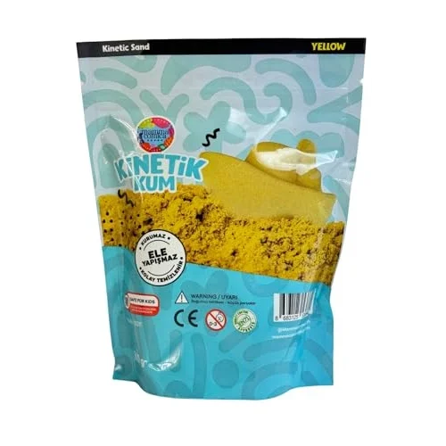 Sarı Kinetik Kum - 500 gr