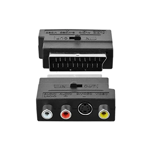 Scart Adaptör Swıchli (in-out)