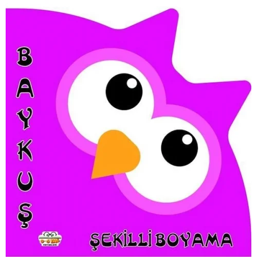 Şekilli Boyama Baykuş