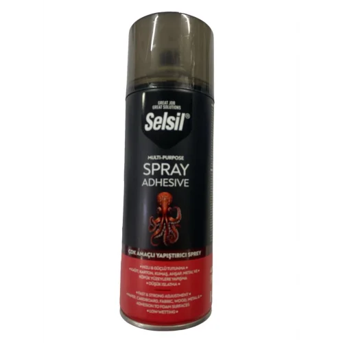 Mey İthalat® Selsil Çok Amaçlı Sprey Yapıştırıcı 400 ml