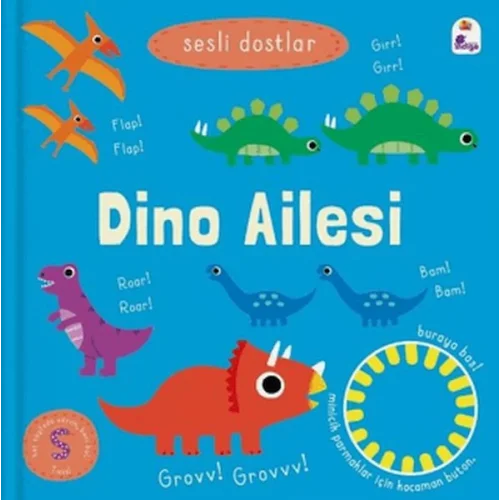 Sesli Dostlar - Dino Ailesi (Sesli Kitap)