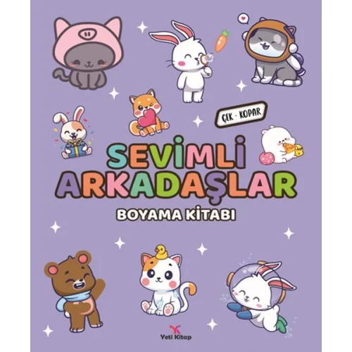 Sevimli Arkadaşlar Boyama Kitabı