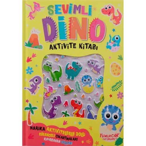 Sevimli Dino Aktivite Kitabı