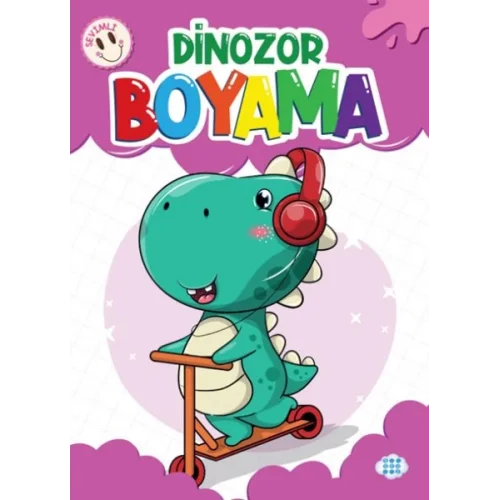 Sevimli Dinozor Boyama