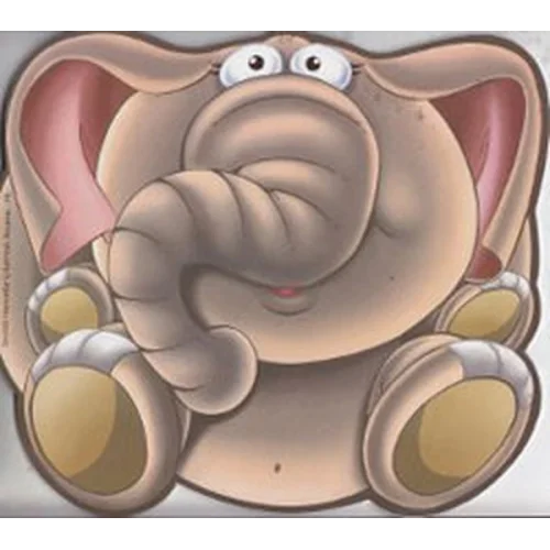 Sevimli Hayvanlar Çıkartmalı Boyama Fil