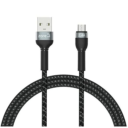 Shira Serisi Micro Usb Kablo 1 Metre Siyah