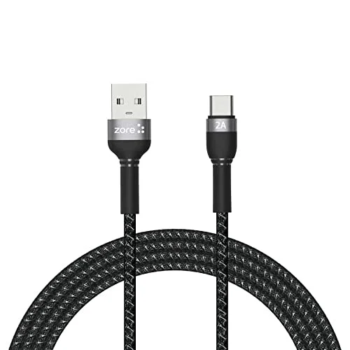 Shira Serisi Type-c Usb Kablo 2 Metre Siyah