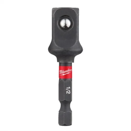 SHOCKWAVE Lokma Anahtarı 50 mm, 1/4 inç Altıgen 1/2 inç Kare üzerinde, Özel Çelik Adaptör Seti
