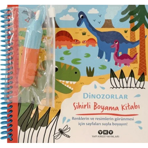 Sihirli Boyama Kitabı - Dinozorlar