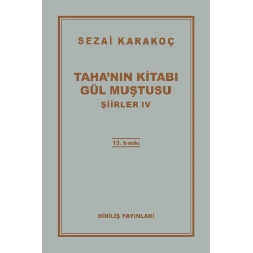Şiirler 4 - Tahanın Kitabı Gül Muştusu