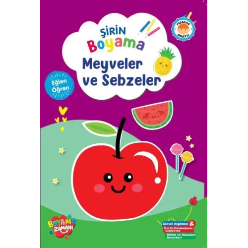 Şirin Boyama – Meyveler ve Sebzeler