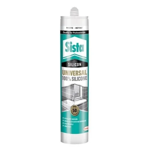Mey İthalat® Sista Üniversal Beyaz Silikon 280 ml