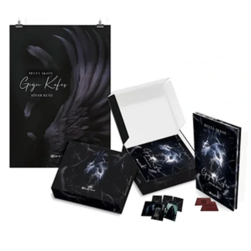 Siyah Kuğu 3 Göğü Kafes (Kutulu Set)