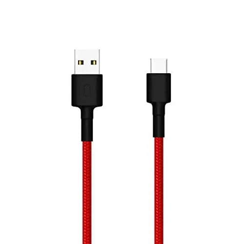 SJV4110GL Mi Type-A Örgülü Kablo, Kırmızı, 1 m