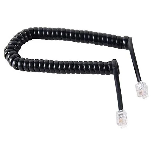 Sl-Tel3 2mt Telefon Ahize Siyah Kablo