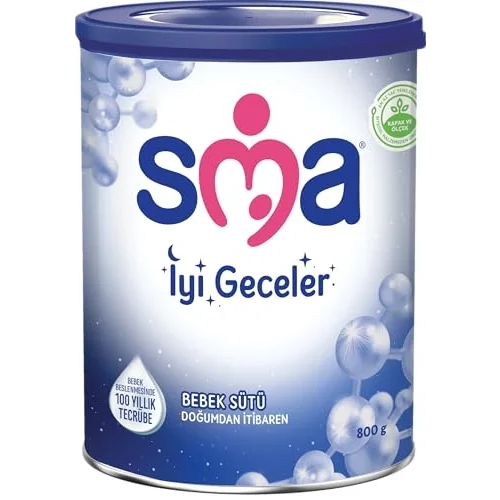 SMA İyi Geceler Bebek Sütü 0-12 Ay 800g