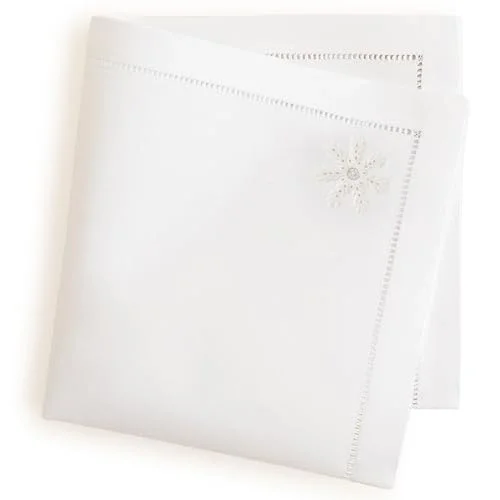 Snowflake Peçete 40x40 Cm Beyaz