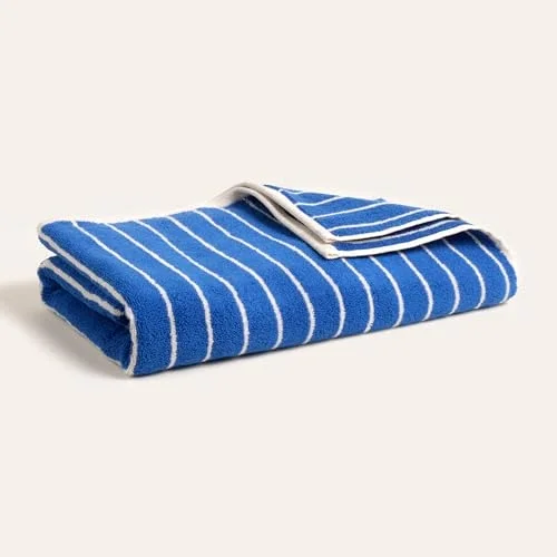 Solıd Koyu Mavi Banyo Havlusu 90x150 Cm
