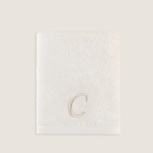 Solid Nakışlı Yüz Havlusu 50x90 cm