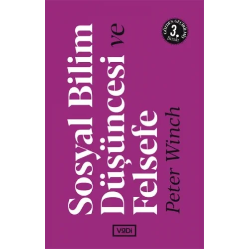 Sosyal Bilim Düşüncesi ve Felsefe