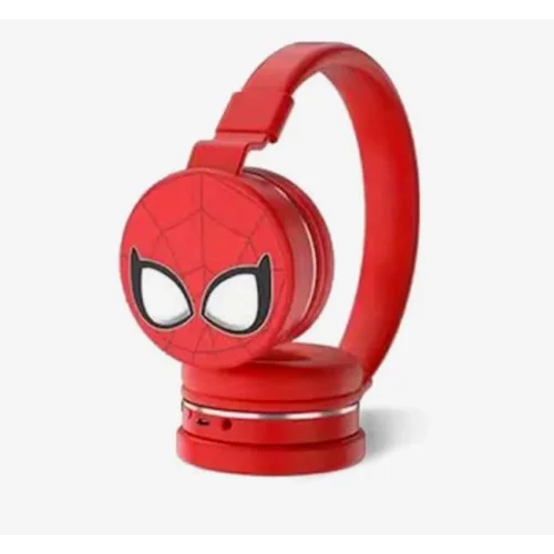 Spiderman Örümcek Adam Kablosuz Bluetooth Katlanabilir Kulaküstü Kulaklık Yeni