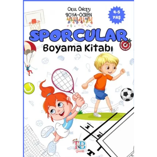 Sporcular Boyama Kitabı