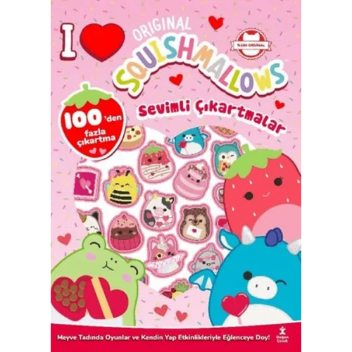 Squishmallows Sevimli Çıkartmalar